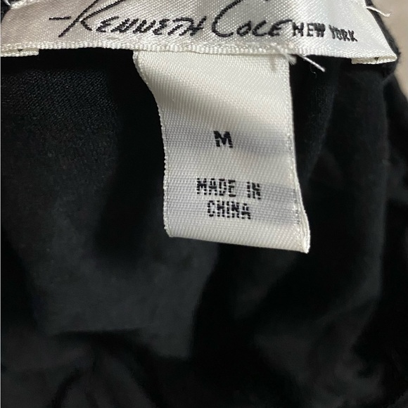 New Kenneth Cole New York Women’s Black Sleeveless Tank Ruffle Size Medium NWT - Picture 7 of 14
